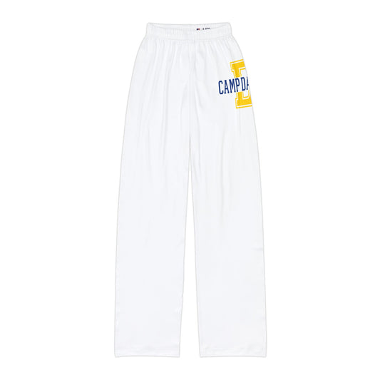 "Camp Day Loungers" 🌙 Kids Camp Lounge Pants — 'Camp Day' Graphic (Pick Your Camp)
