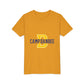 Youth Tee — 'Camp Danbee' Letterman D Logo Kids Shirt