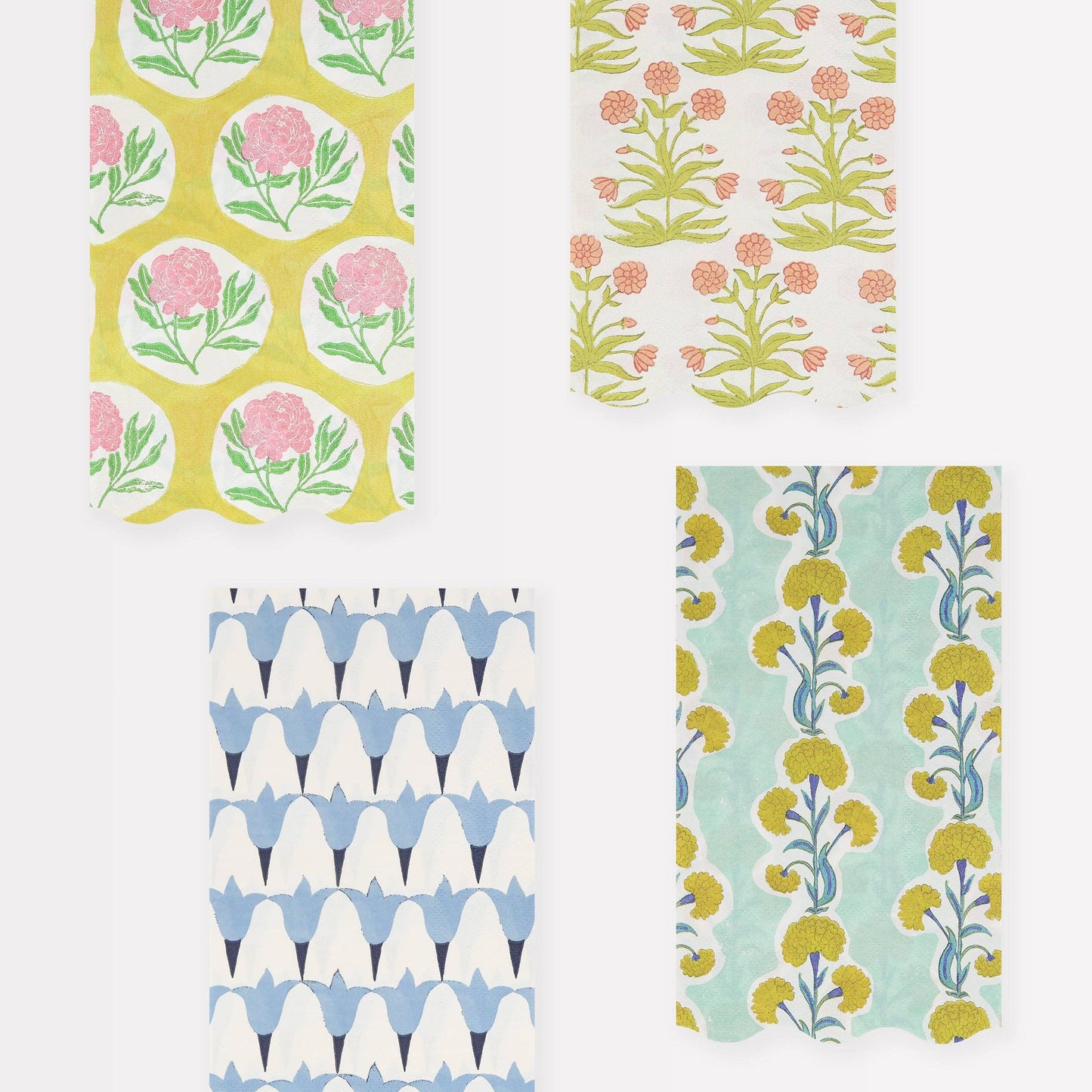 "Powder Room Pretty" 🌷 Floral Guest Towels by Meri Meri