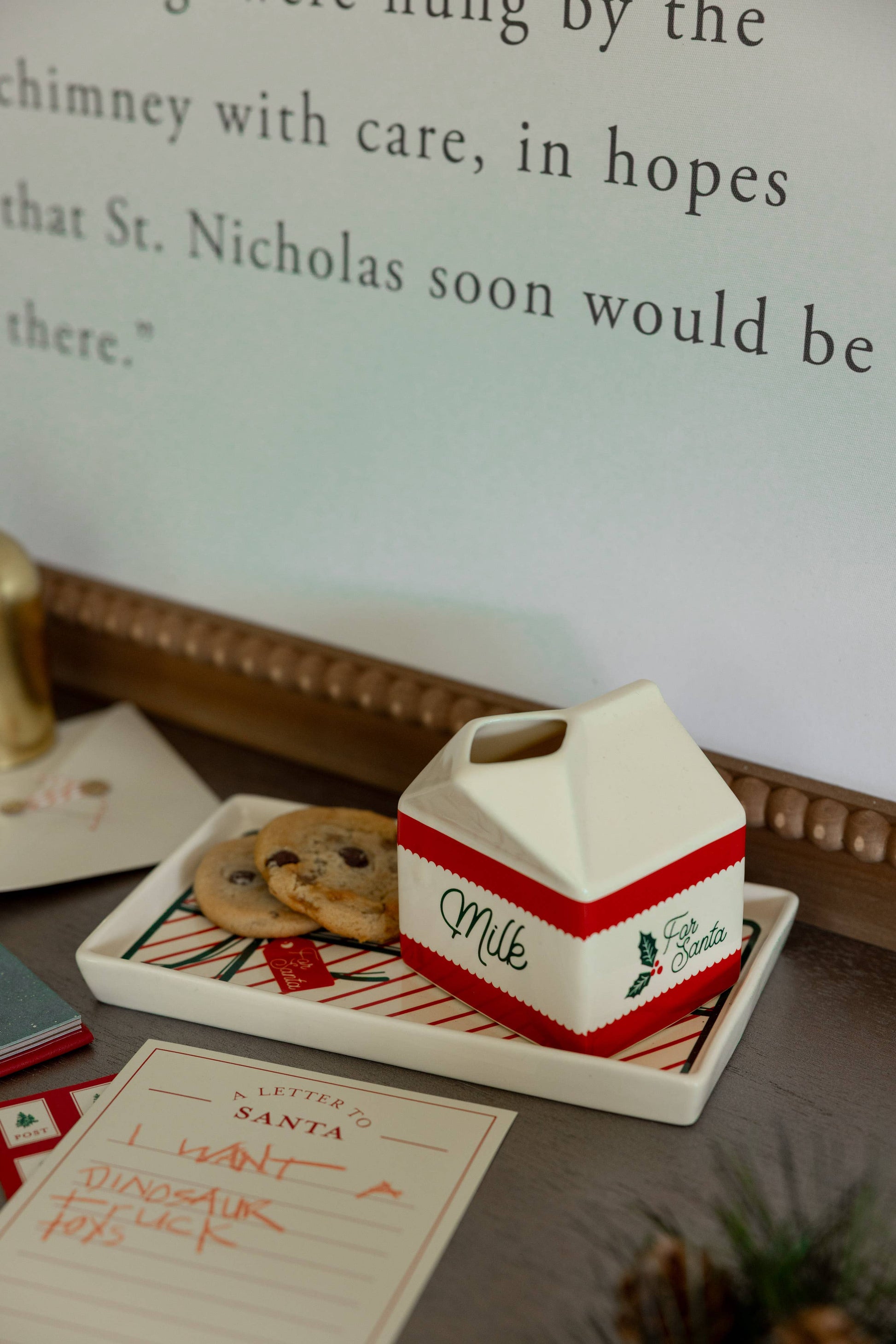 Festive Christmas Eve Santa treat set