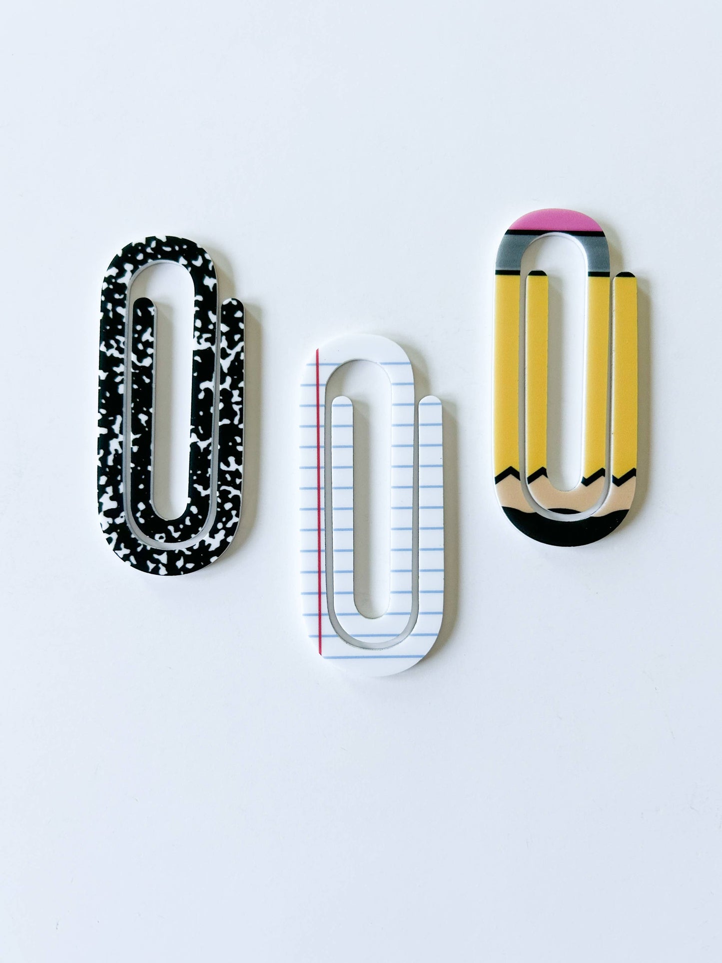 “Hit the BookMARK” 🔖 Teacher Paperclip Bookmark set, bookmark gift for teacher