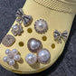Fancy waterproof shoe charms for Crocs