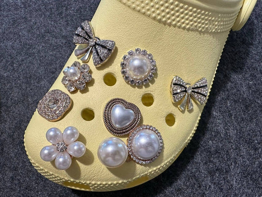 Fancy waterproof shoe charms for Crocs