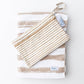 “Refreshed” 🏖️ The Kenzie Beach Towel - Brush Stripes