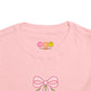 “Cherry on Top” 🍒 Cherry Bows WRT ECC Toddler Spirit Tee by CGO