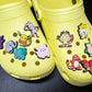 "Gotta Charm 'Em All" 🎮 Pokémon Croc Charm Set (20-Pack) by JuliesDecal