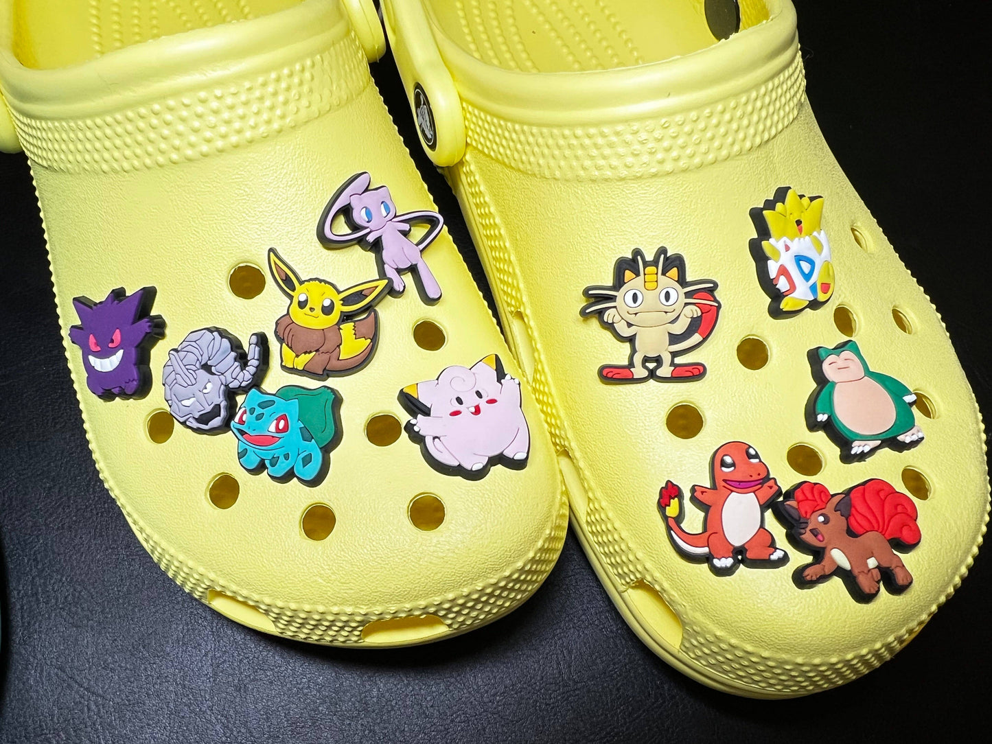 "Gotta Charm 'Em All" 🎮 Pokémon Croc Charm Set (20-Pack) by JuliesDecal