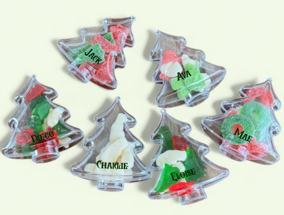 “Sweet Tree-t” 🎄 Personalized Christmas Tree Candy by CGO