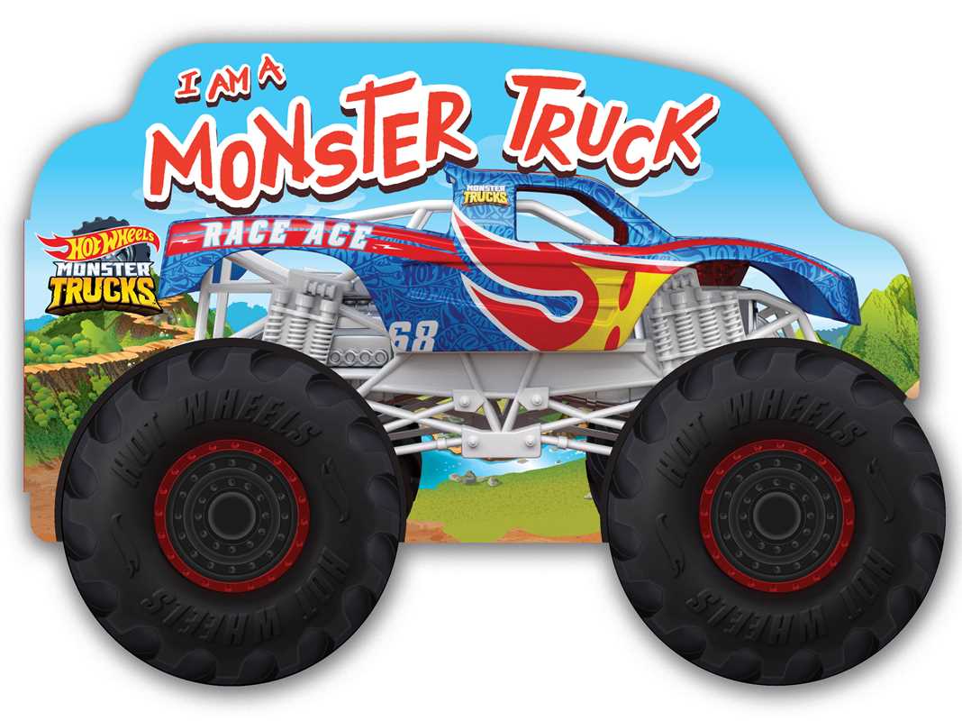 “Monster Truck Mash!” 🚚💥 Hot Wheels Monster Truck Board Book by Little Bee Books