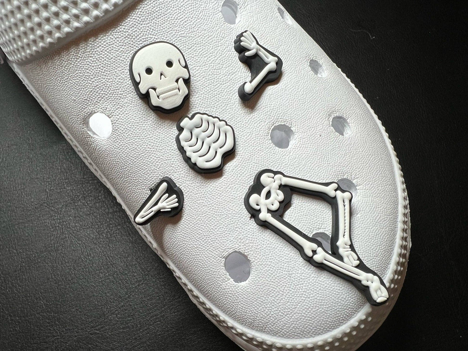 Waterproof PVC croc charms for him
