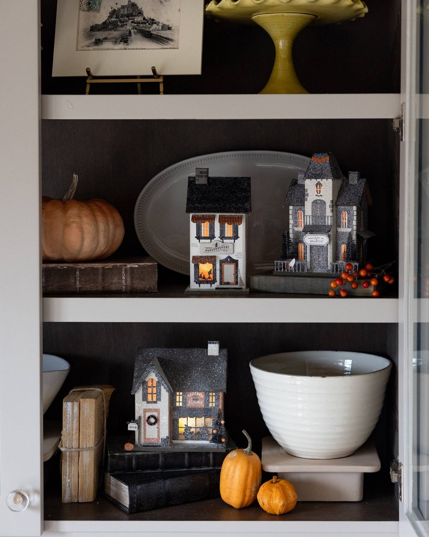 “Dead & Breakfast” 👻 Light-Up Haunted House Halloween Decor by My Mind's Eye