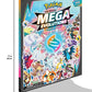 mega evolved pokemon sticker collection book