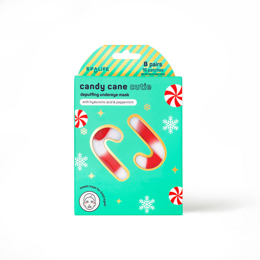 “Candy Cane Calm” 🍬 Peppermint Eye Mask Set