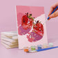 "Fruity Disco" 🍓 Mini Paint-by-Numbers 6-Pack by Paint Your Numbers
