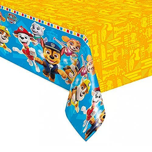 Paw Patrol disposable table cover for events
