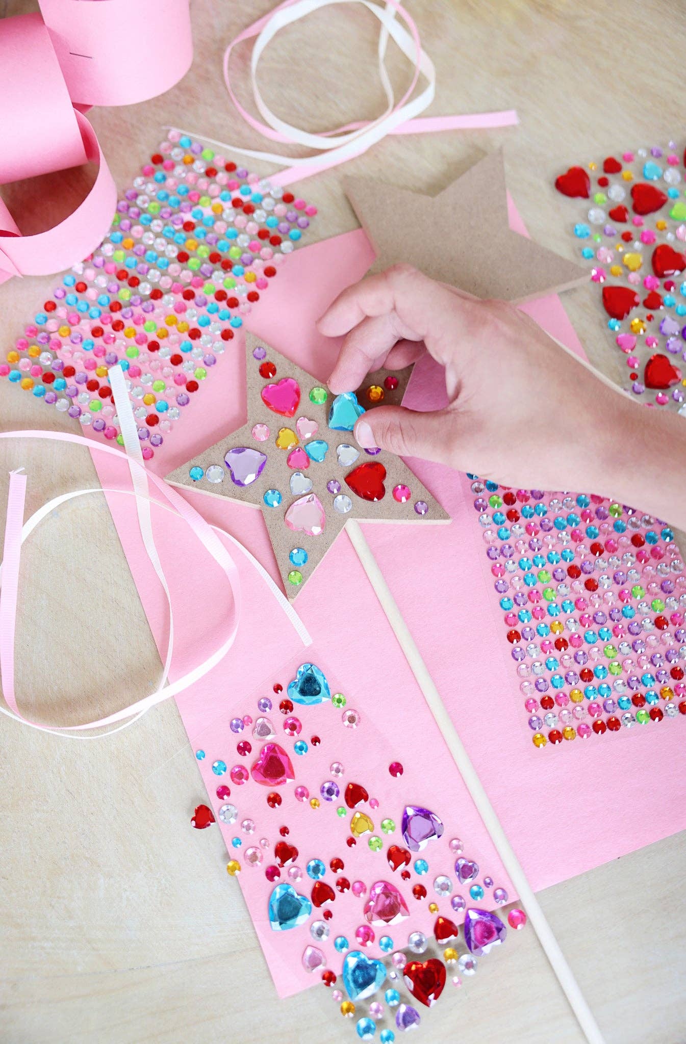 “Magic, Some Assembly Required” ✨ Princess DIY Wood Wand Craft Kit by My Mind’s Eye