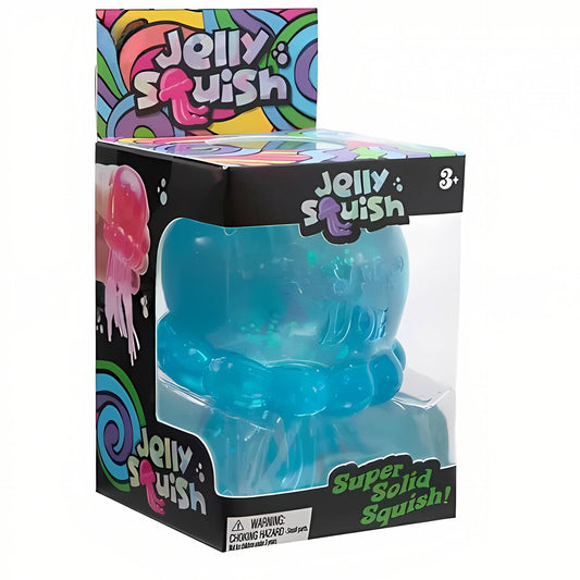 “Jelly Vibes” 🪼 Jellyfish Squishy Sensory Squeeze Toy by Auraquise