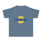 Youth T-Shirt — Camp Danbee Yellow Tee with Letter D
