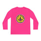 Youth Long Sleeve Tee - Pine Forest Camp Patch Design