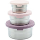 "Nest Egg" 🥣 Stainless Steel Nesting Food Storage Containers (Set of 3) by WeeSprout