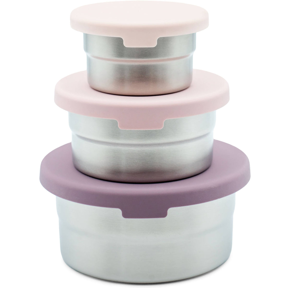 "Nest Egg" 🥣 Stainless Steel Nesting Food Storage Containers (Set of 3) by WeeSprout