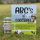 Football Coloring Books Party Favors featuring football-themed covers, with each book containing over 70 pages for coloring. Perfect for ages 1-8, ideal as birthday party favors, classroom giveaways, and more. Each coloring book measures approximately 11 inches tall by 8.5 inches wide
