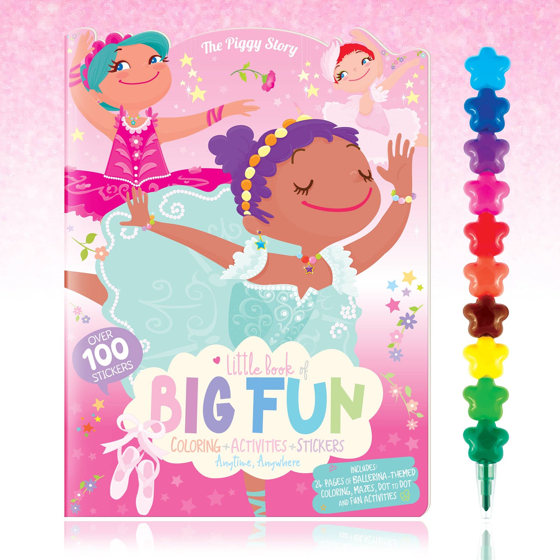 Ballet-Themed Activity Set – Perfect for Dance Recital Gifts & Party Favors! 