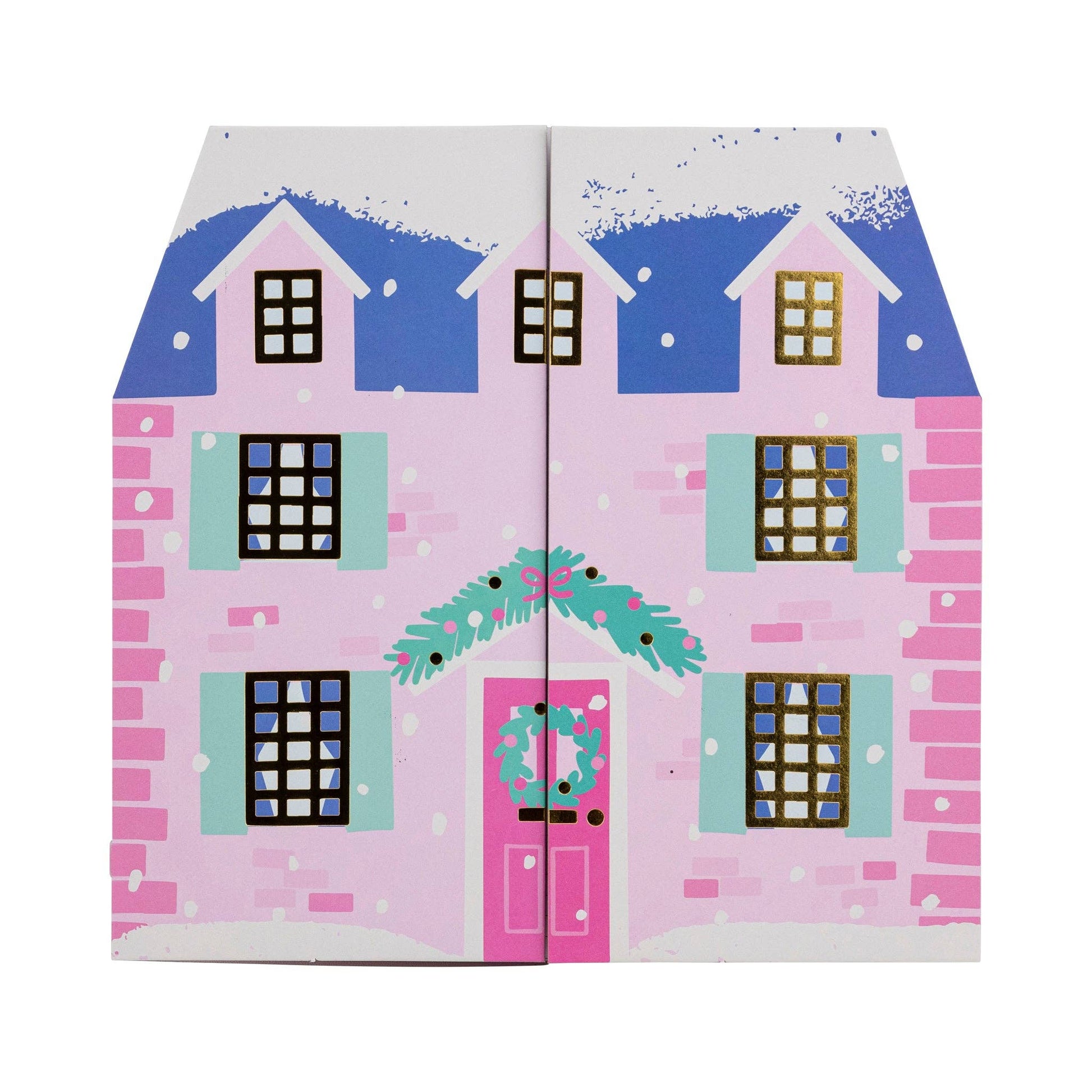 Nutcracker Sticker and Coloring Activity Kit for kids, featuring a nutcracker-themed sticker sheet and 20" x 10" house background for festive crafting and holiday fun.