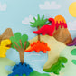 "Roar-some" 🦖 Dinosaur-Shaped Rainbow Crayons by Wonder Hue Crayon Co.