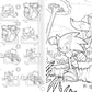 Sonic and Shadow illustrated coloring scene