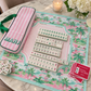 "Palm Reader" 🌴 Palm Resort Mahjong Complete Set with Playing Mat by Ellison+Young