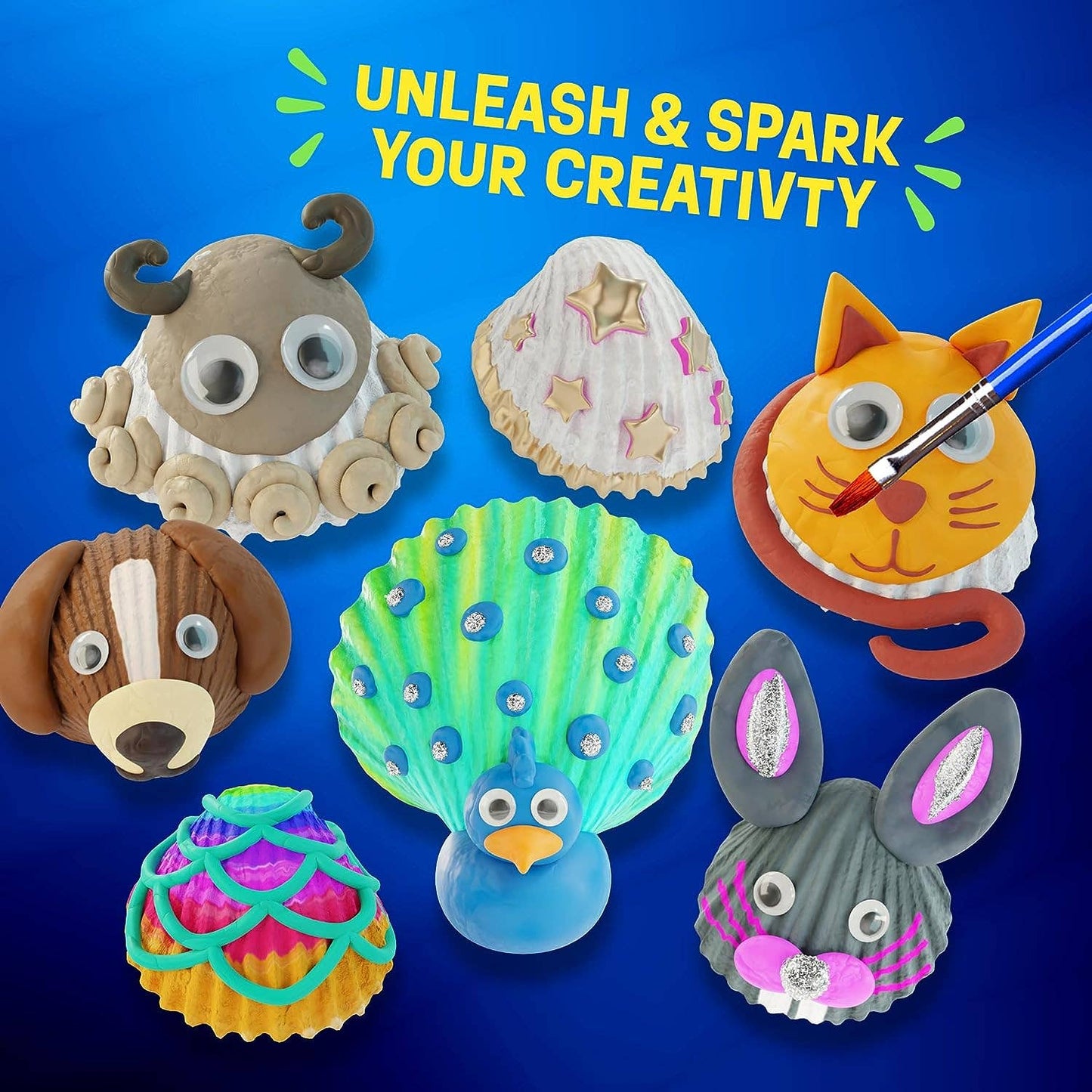 "Shore Things" 🐚 Seashell Painting Kit by Dan&Darci