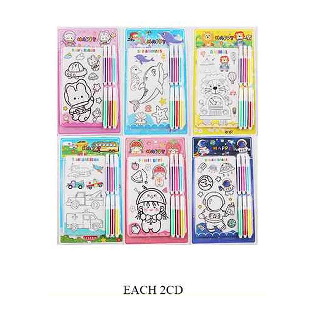“Backseat Bribery” 🖍️ Mini Coloring Activity Kits (12-Pack) by CGO