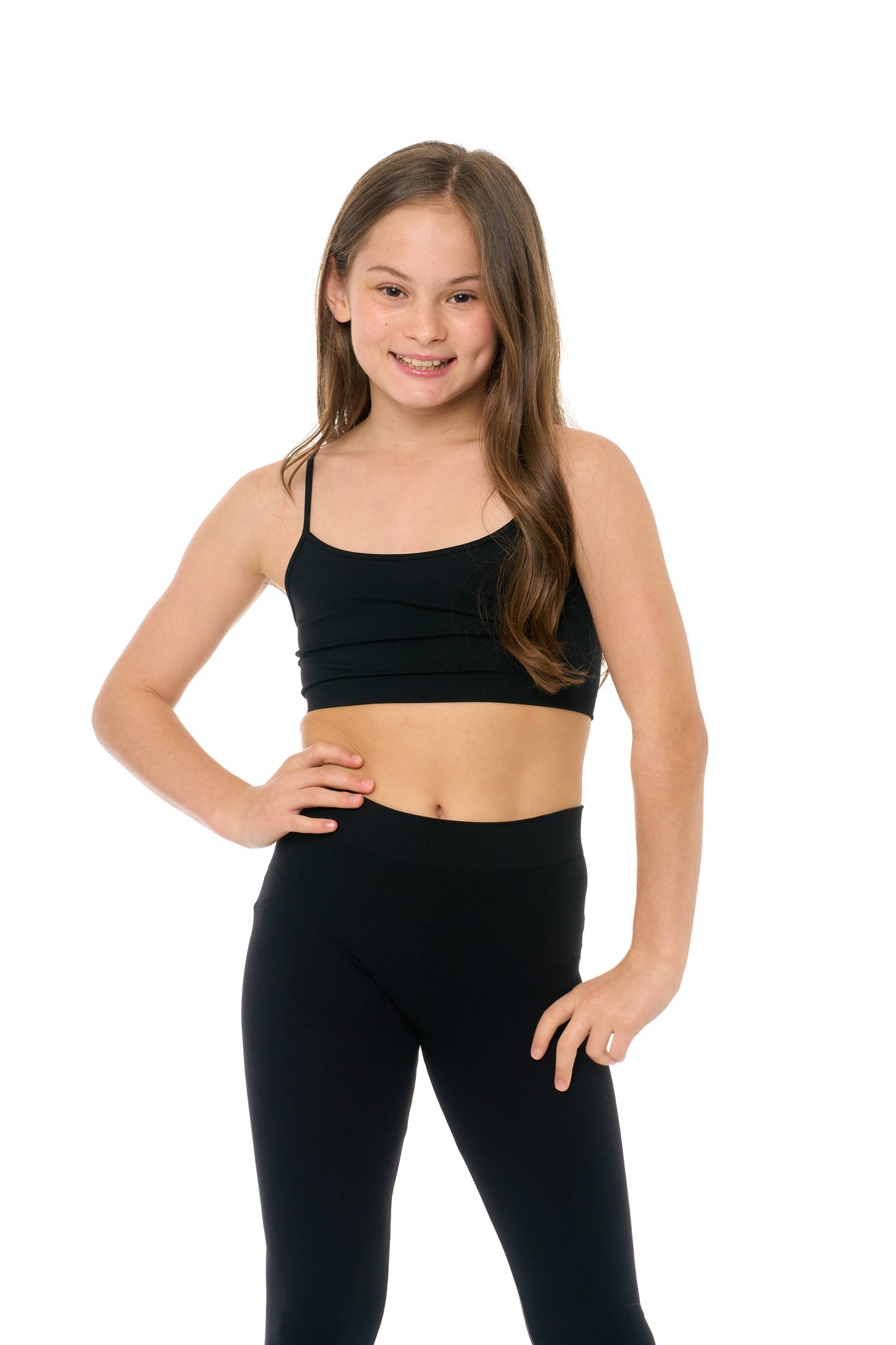 Smooth front bra cami for tweens