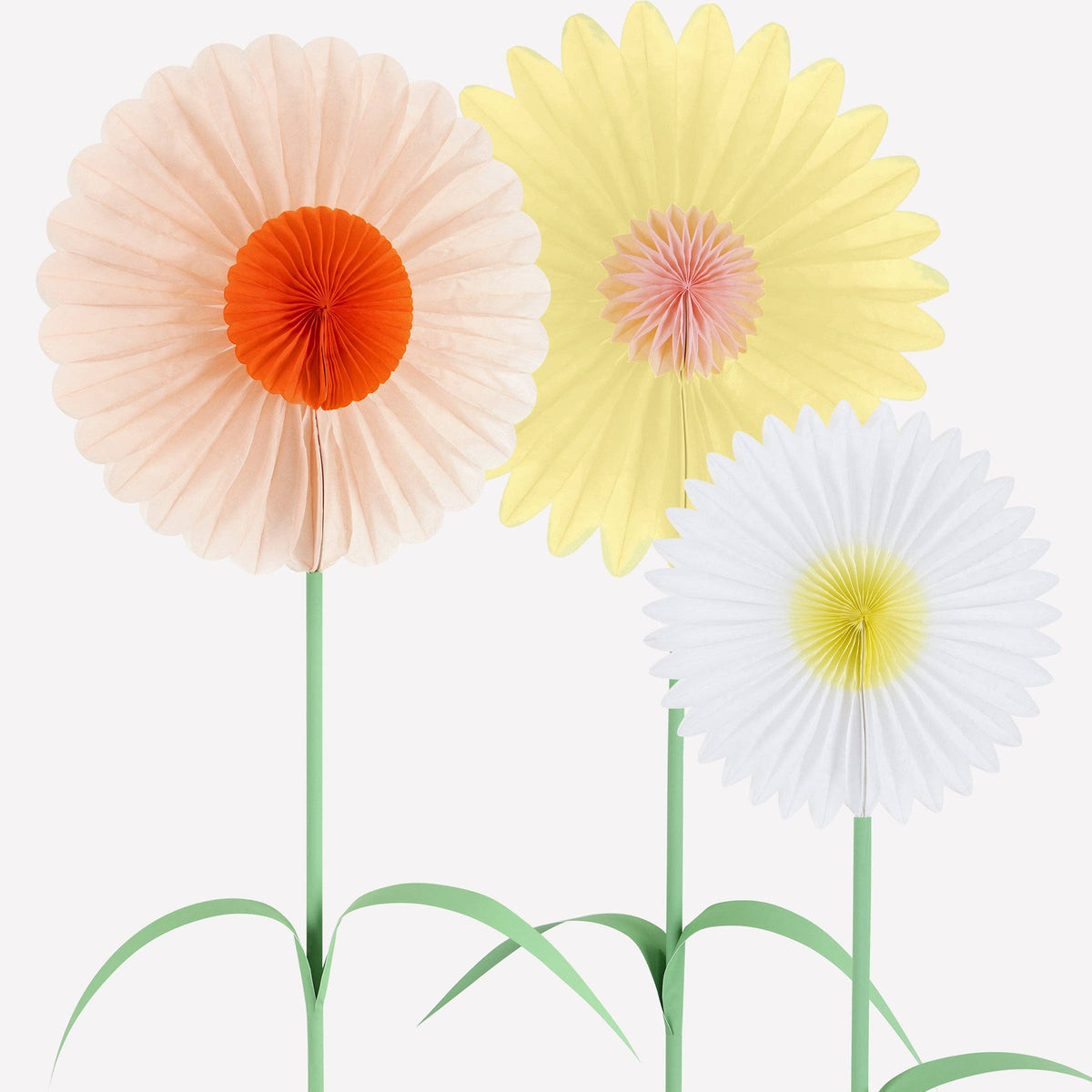 "Bloom Boom" 🌸 Large Stand-Up Flower Decorations by Meri Meri