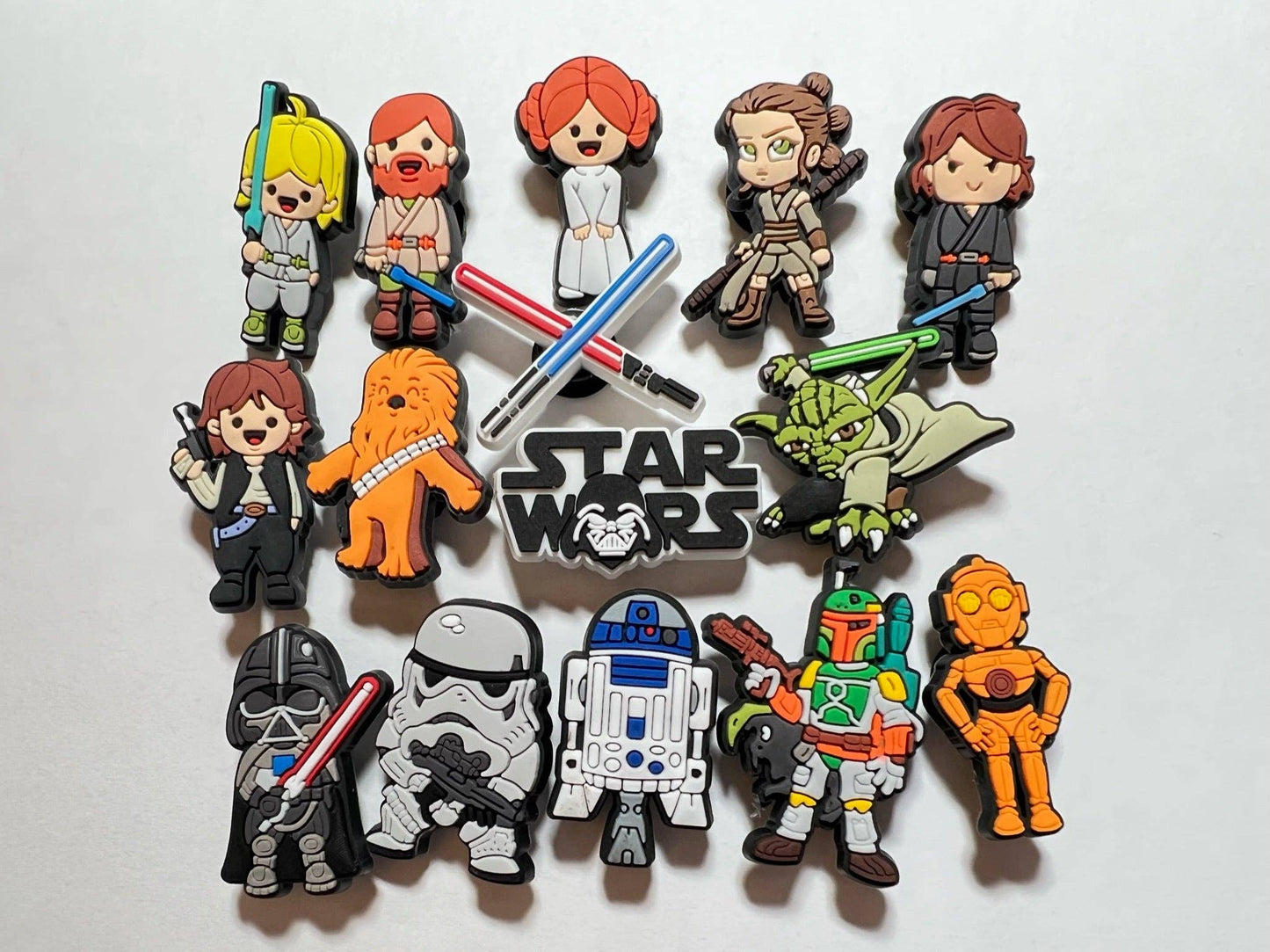 "Force of Fashion" 🚀 Star Wars Croc Charm Set (15-Pack) by JuliesDecal