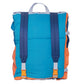"Pack & Snooze" 🎒 Mimish Sleep-N-Pack Sleeping Bag — Enamel Blue, Persimmon & Navy (Big Kid)