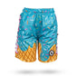 "Scoop There It Is" 🥍 Boys Blue Lacrosse Mesh Shorts by Flow Society