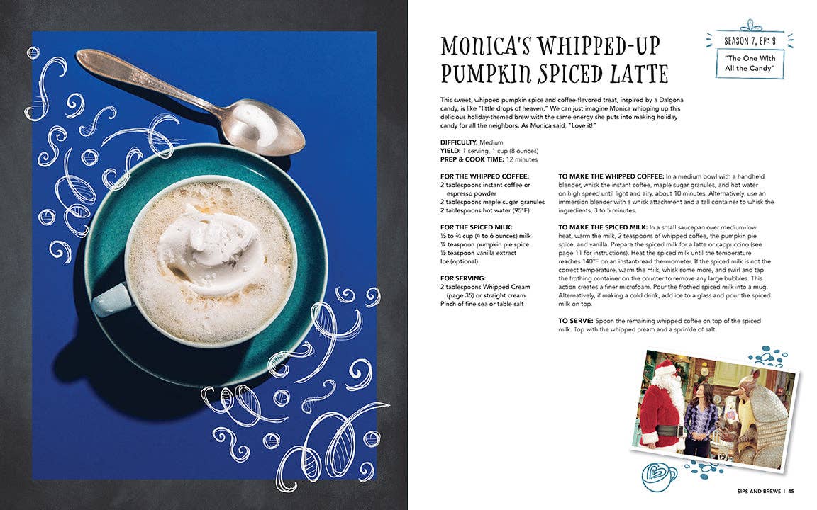 “The One With All the Recipes” ☕🍪 Friends Cookbook & Apron Gift Set by Insight Editions