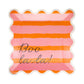 “Boo La La” 🎀👻 Pink & Orange Halloween Plates