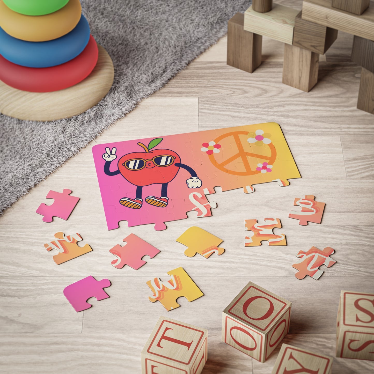 “Rosh Hashanah” 🍎🍯 Kids' Puzzle, 30-Piece