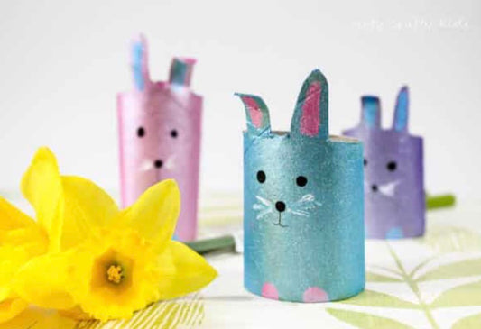 “Roll With It Bunnies” Toilet Paper Roll Craft 🐰🎨 Easy Easter Classroom Craft Kit by Chief Gifting Officers (Copy)