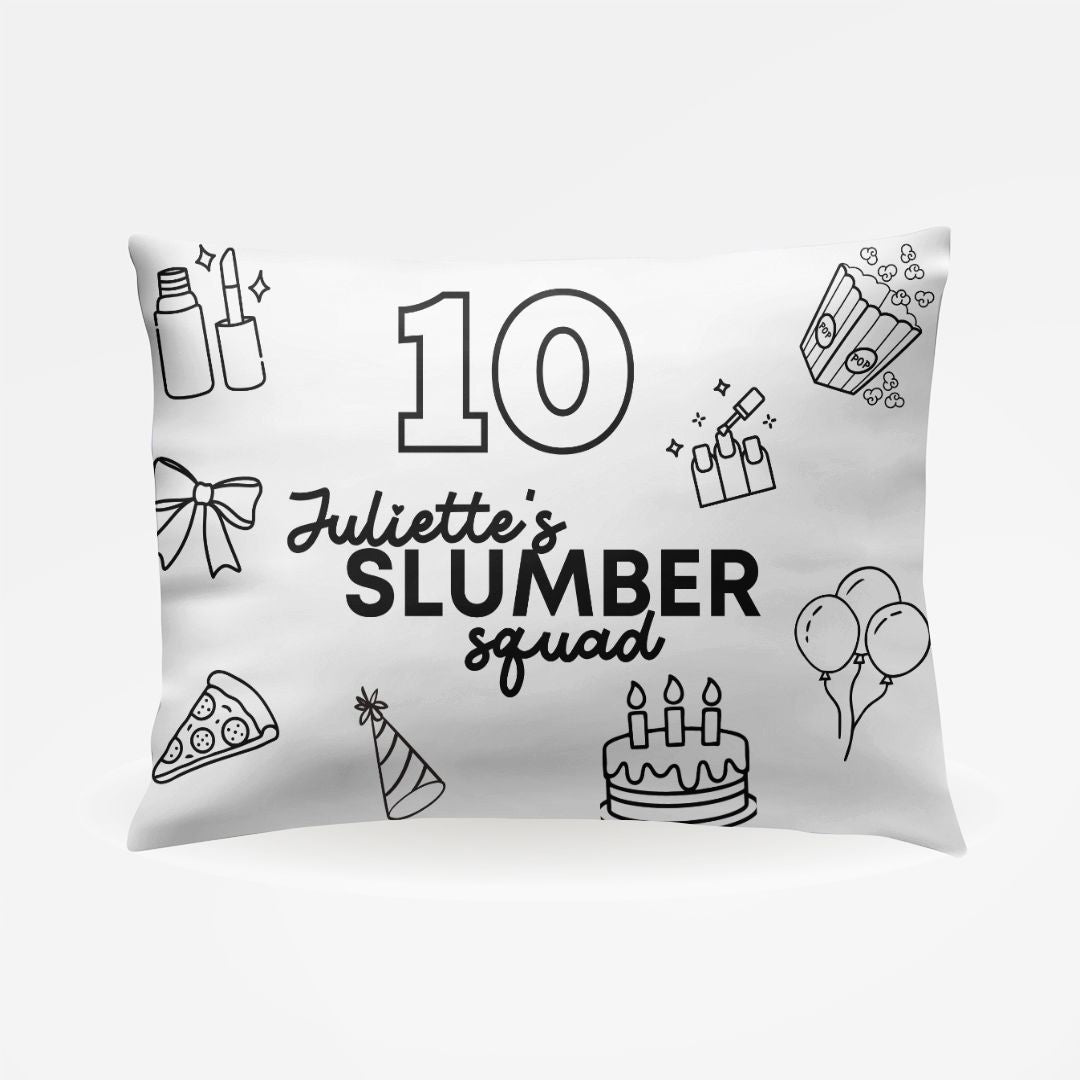 “Dream & Design” 💤 Color Your Own Pillowcase by CGO