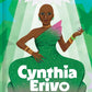 Glitter-covered Cynthia Erivo biography for kids
