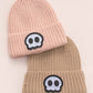 “Creep It Cozy” 💀🧶 Kids Skull Knit Beanie