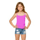 Nylon spandex girls camisole