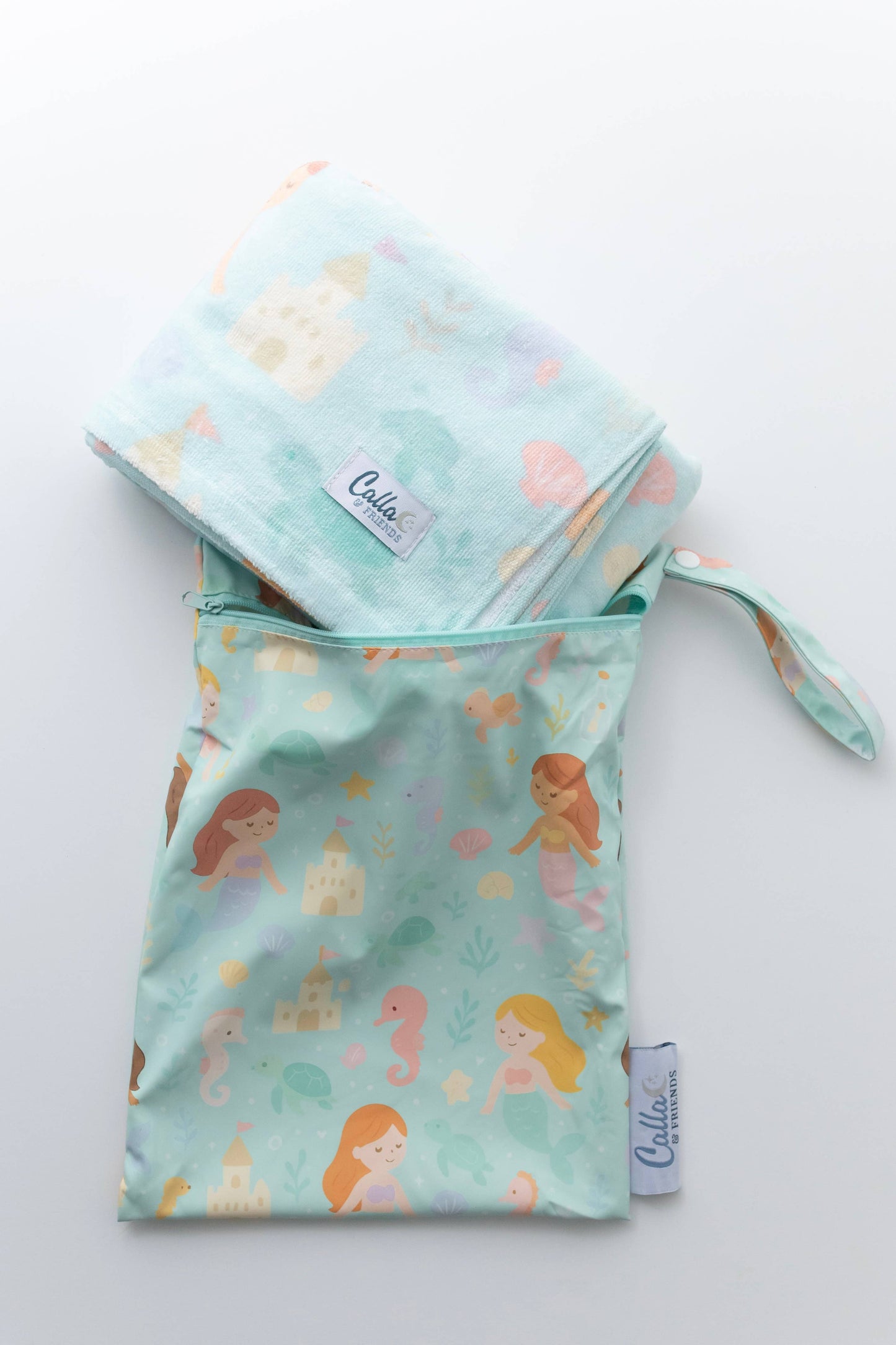 "Dino Treks" 🦖 Maverick Kids Beach Towel by Calla & Friends