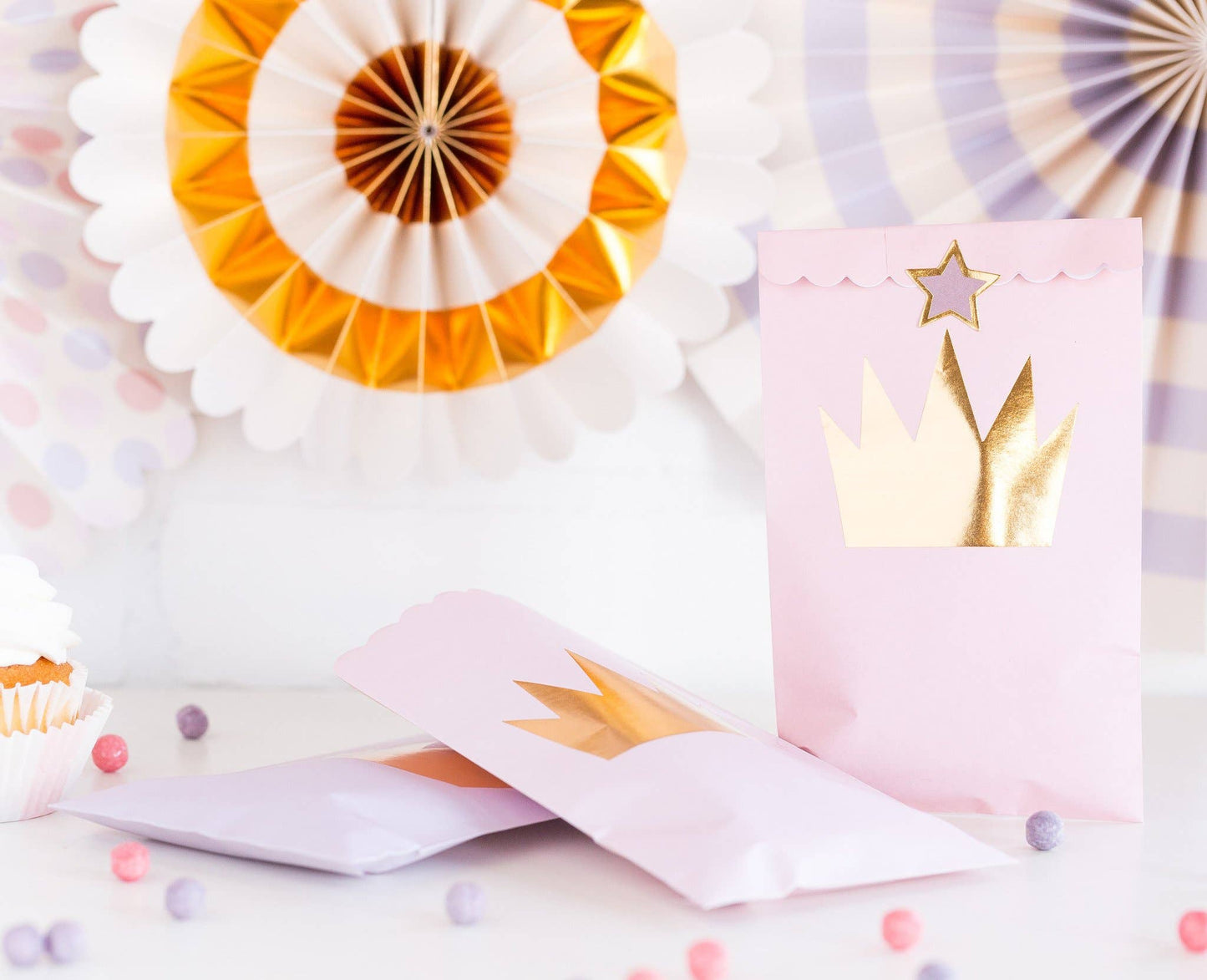“100% Pure Love” 👑 Paper Love Princess Treat Bags