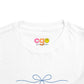 “Tied Together” 🎀 Ribbon Underline Bow WRT ECC Toddler Spirit Tee by CGO