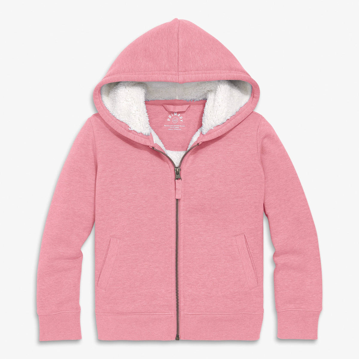 "Teddy Hugs" 🧸 Kids Fleece-Lined Zip Hoodie by Primary